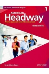 AMERICAN HEADWAY 1 3RD EDITION STUDENT BOOK WITH OXFORD ONLINE SKILLS PROGRAM