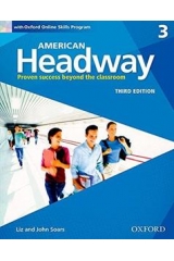 AMERICAN HEADWAY 3 3RD EDITION STUDENT BOOK WITH OXFORD ONLINE SKILLS PROGRAM
