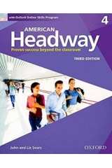 AMERICAN HEADWAY 4 3RD EDITION STUDENT BOOK WITH OXFORD ONLINE SKILLS PROGRAM