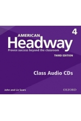 AMERICAN HEADWAY 4 3RD EDITION CDs(4)