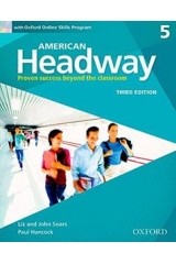 AMERICAN HEADWAY 5 3RD EDITION STUDENT BOOK WITH OXFORD ONLINE SKILLS PROGRAM