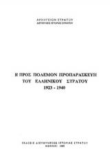 Η προς πόλεμον προπαρασκευή του ελληνικού στρατού, 1923-1940