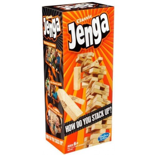 HASBRO JENGA CLASSIC - ΕΠΙΤΡΑΠΕΖΙΟ ΜΕ ΤΟΥΒΛΑΚΙΑ (A2120)