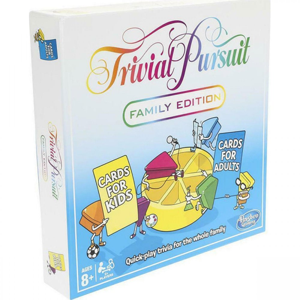 HASBRO TRIVIAL PURSUIT FAMILY EDITION - ΕΠΙΤΡΑΠΕΖΙΟ (E1921)