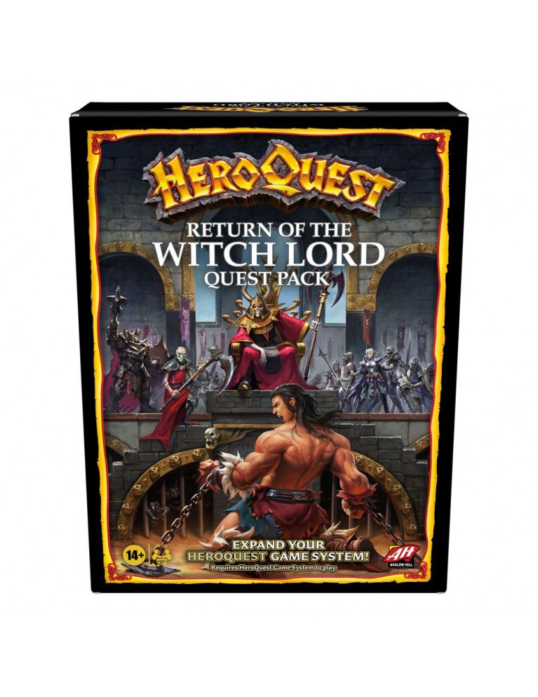 HASBRO AVALON HILL HEROQUEST: RETURN OF WITCH LORD QUEST PACK (EXPANSION) (ΑΓΓΛΙΚΗ ΓΛΩΣΣΑ) (F4193)