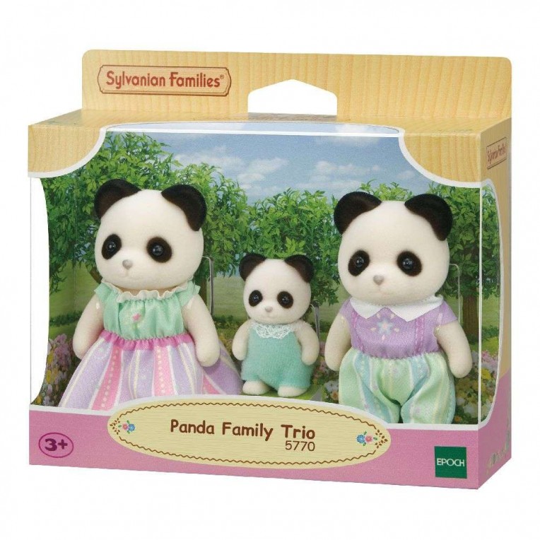 SYLVANIAN FAMILIES PANDA FAMILY TRIO