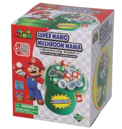SUPER MARIO MUSHROOM MANIA – BALANCING GAME