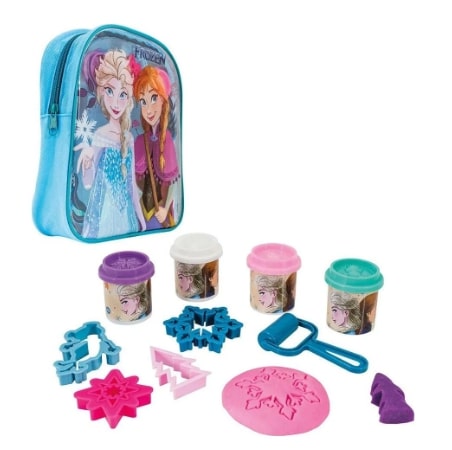 ΠΛΑΣΤΕΛΙΝΗ DISNEY FROZEN  ΤΣΑΝΤΑ ΠΛΑΤΗΣ ΜΕ 4 ΒΑΖΑΚΙΑ - ΚΑΠΑΚΙΑ ΚΑΛΟΥΠΑΚΙΑ ΚΑΙ 5 ΕΡΓΑΛΕΙΑ (200GR)