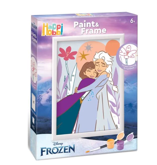HAPPIHOBBI PAINT   FRAME: FROZEN