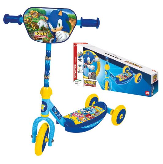 ΠΑΙΔΙΚΟ SCOOTER SONIC ΜΕ 3 ΡΟΔΕΣ