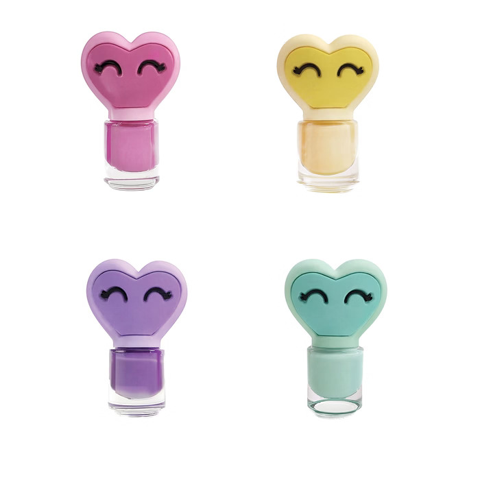 HAPPIHOBBI ΒΕΡΝΙΚΙ ΝΥΧΙΩΝ SPARKLE LOVE (4 ΣΧΕΔΙΑ - ΤΥΧΑΙΑ ΕΠΙΛΟΓΗ)
