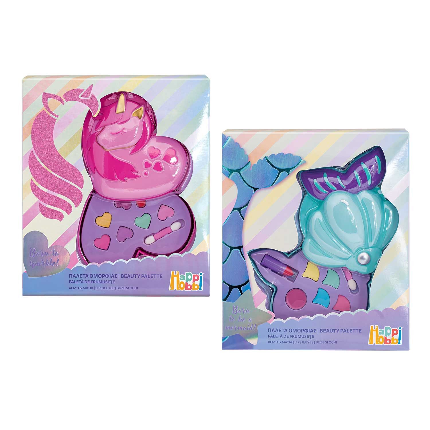 HAPPIHOBBI ΠΑΛΕΤΑ ΟΜΟΡΦΙΑΣ ΧΕΙΛΗ   ΜΑΤΙΑ (2 ΣΧΕΔΙΑ - ΤΥΧΑΙΑ ΕΠΙΛΟΓΗ)
