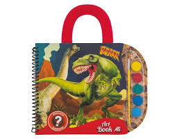 ΣΕΤ ΖΩΓΡΑΦΙΚΗΣ ART BOOK DINOSAURS   MONSTER TRUCKS (ASSRT)