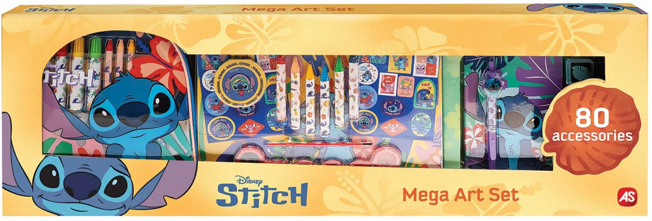 ΣΕΤ ΖΩΓΡΑΦΙΚΗΣ MEGA ART SET STITCH 80 ΑΞΕΣΟΥΑΡ