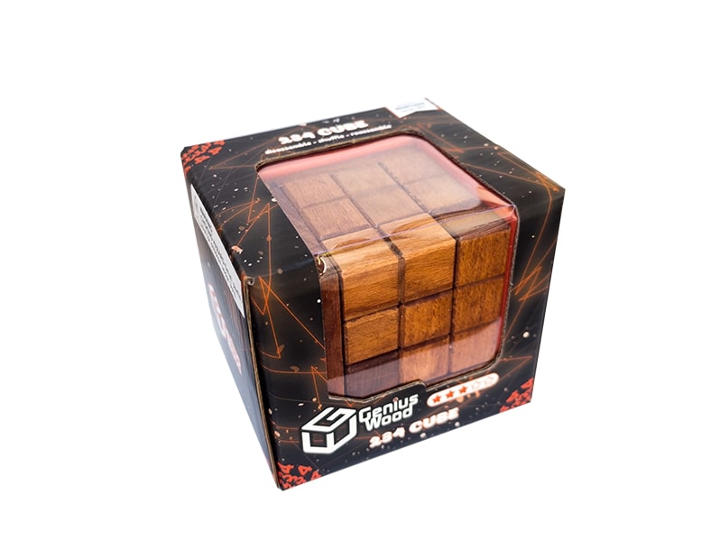 GENIUS WOOD : ΞΥΛΙΝΟΣ ΓΡΙΦΟΣ 234 CUBE