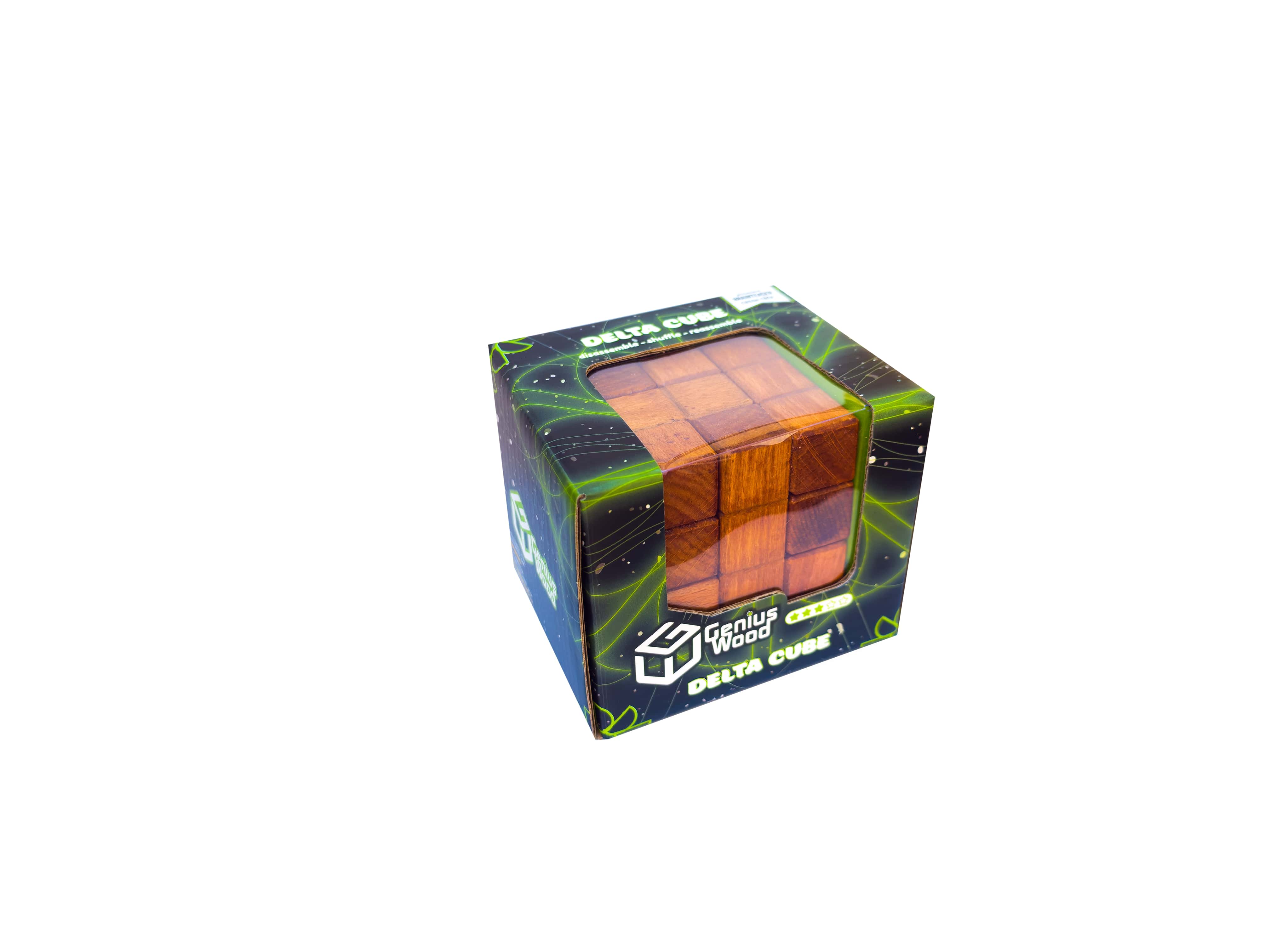 GENIUS WOOD : ΞΥΛΙΝΟΣ ΓΡΙΦΟΣ DELTA CUBE