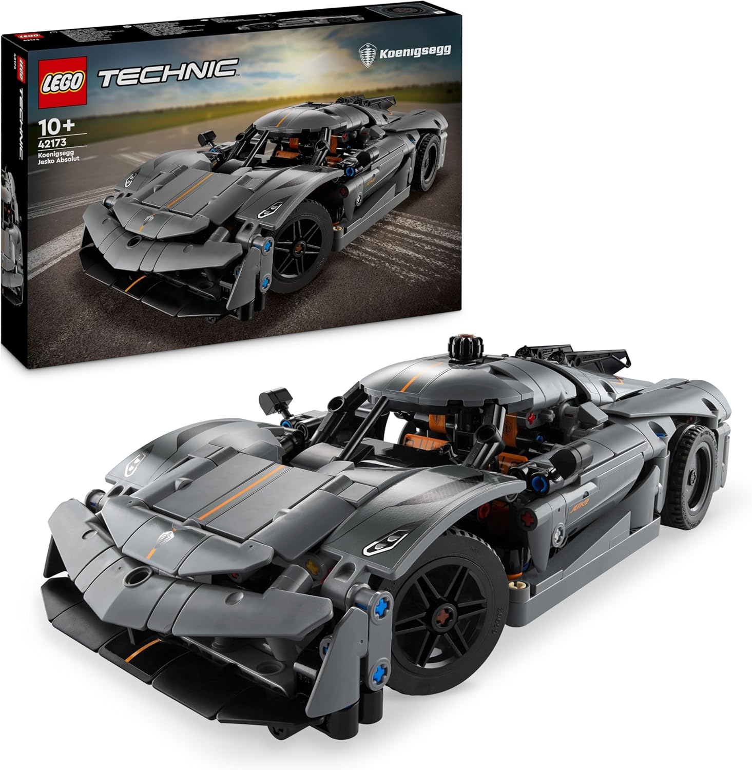 LEGO® TECHNIC: KOENIGSEGG JESKO ABSOLUT GRAY HYPERCAR