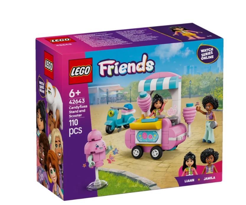 LEGO® FRIENDS: COTTON CANDY STAND AND SCOOTER