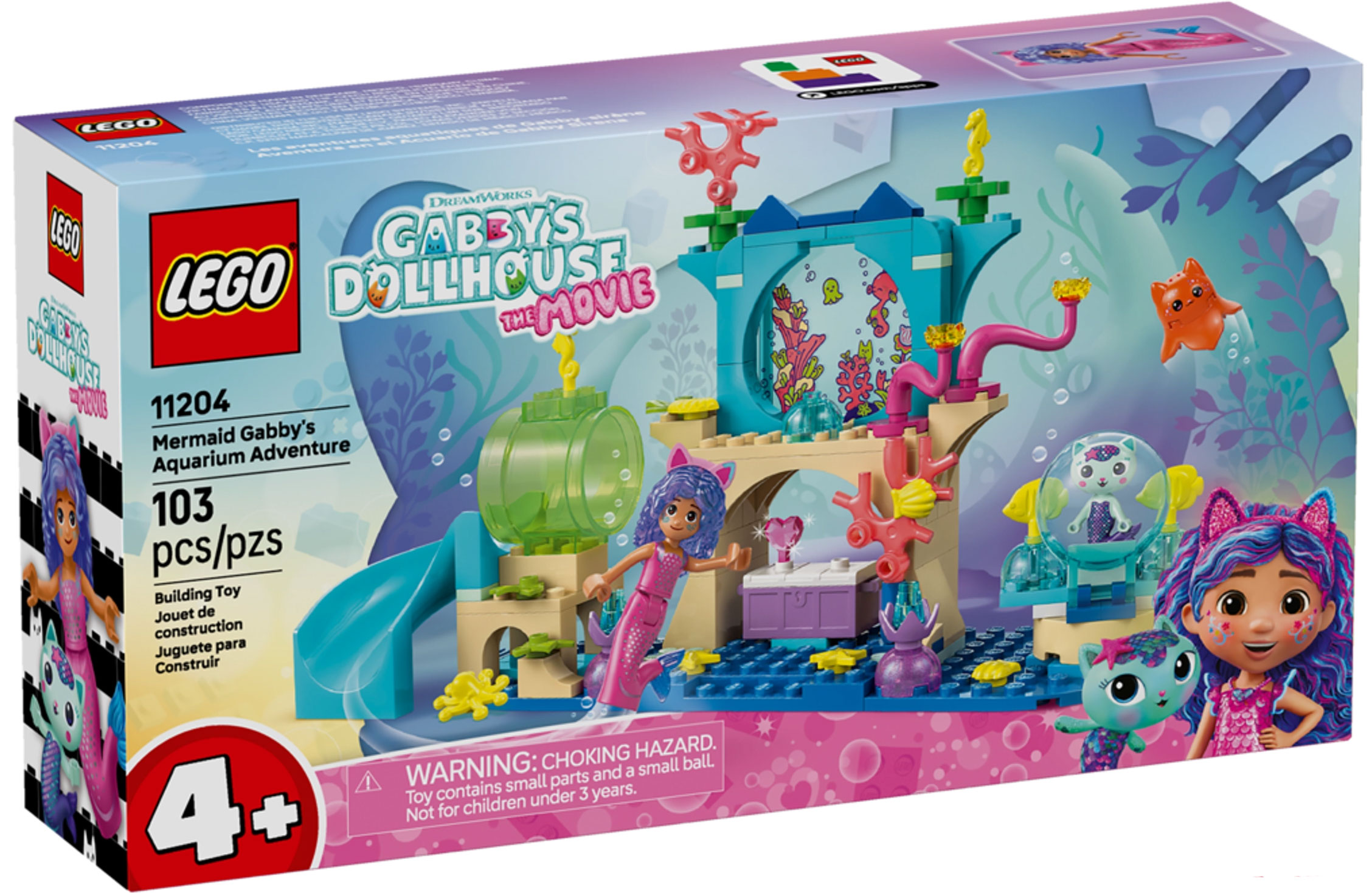 LEGO® GABBYS DOLLHOUSE: MERMAID GABBYS AQUARIUM ADVENTURE
