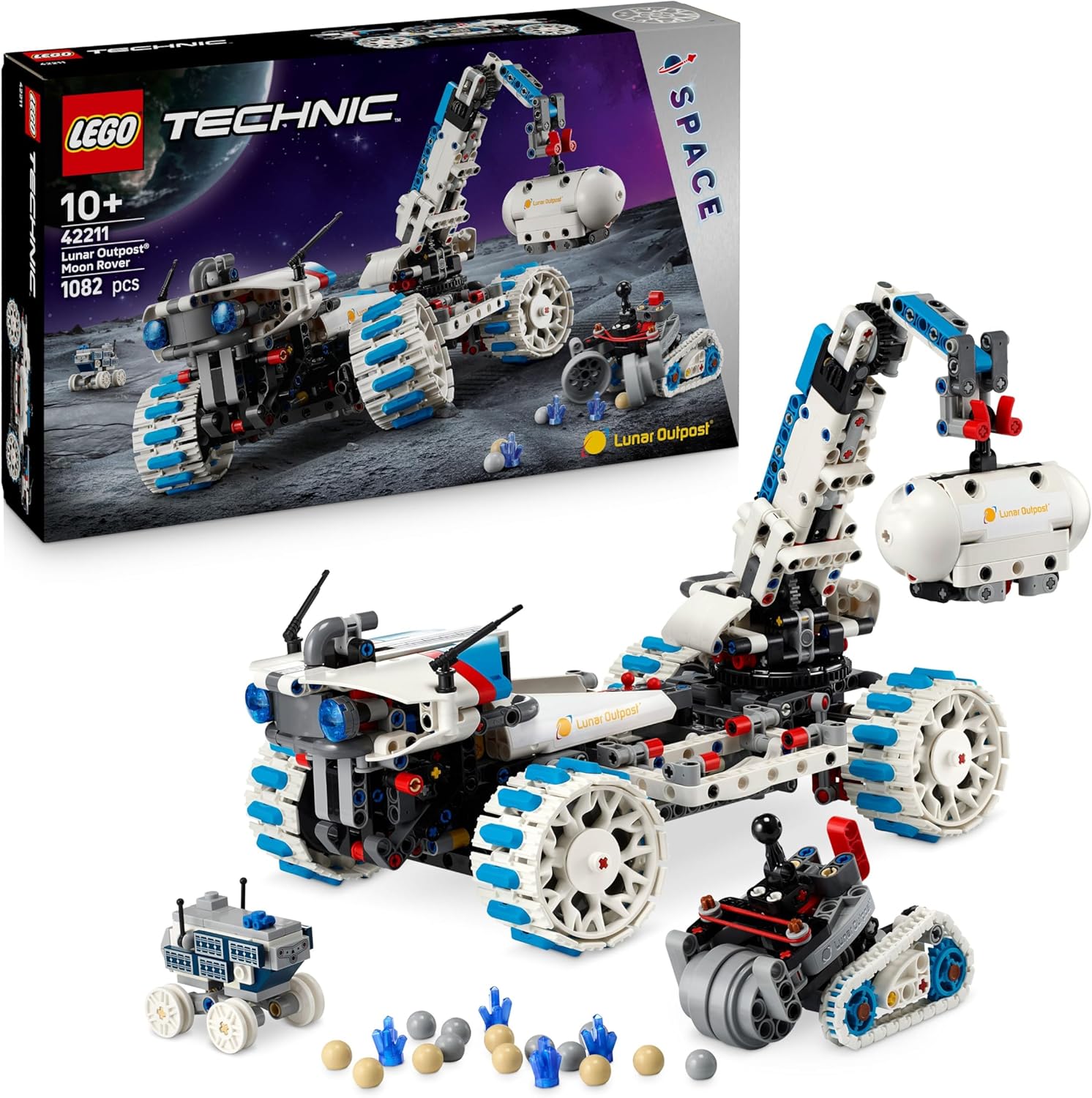 LEGO® TECHNIC: LUNAR OUTPOST® MOON ROVER SPACE VEHICLE
