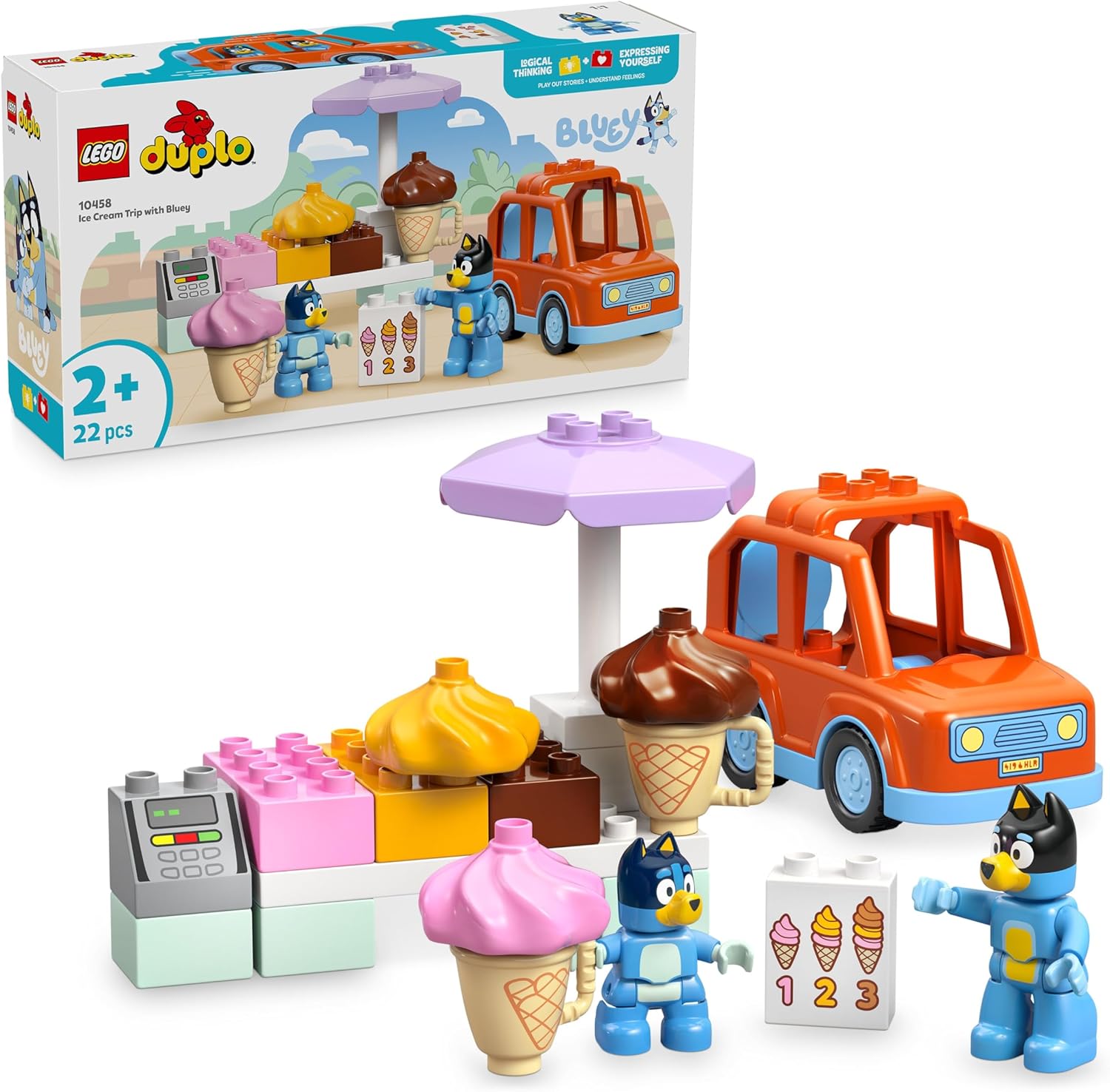 LEGO® DUPLO®: ICE CREAM TRIP WITH BLUEY