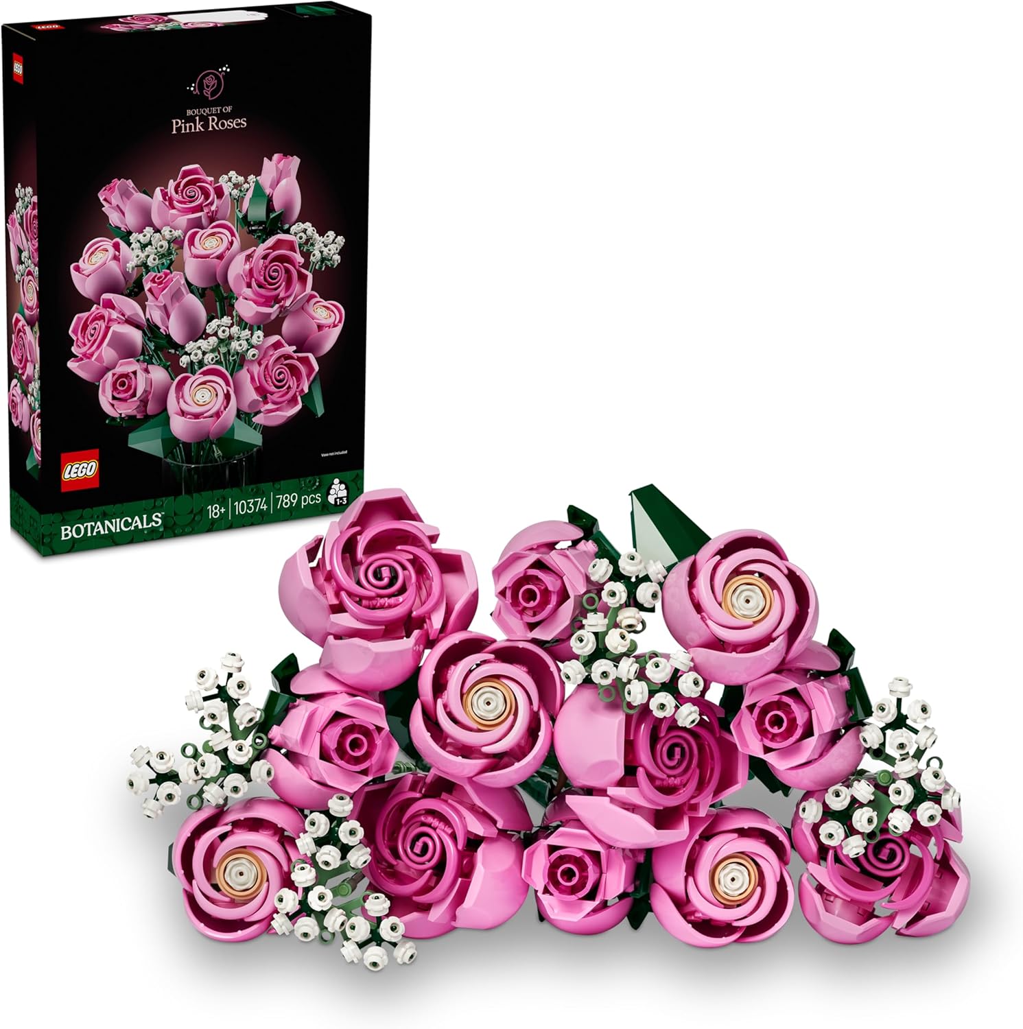 LEGO® BOTANICAL COLLECTION: BOUQUET OF PINK ROSES