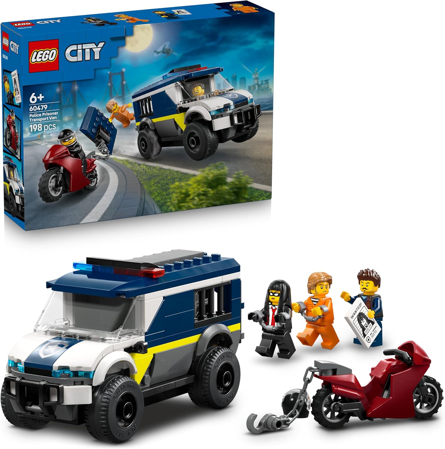 LEGO® CITY: POLICE PRISONER TRANSPORT VAN