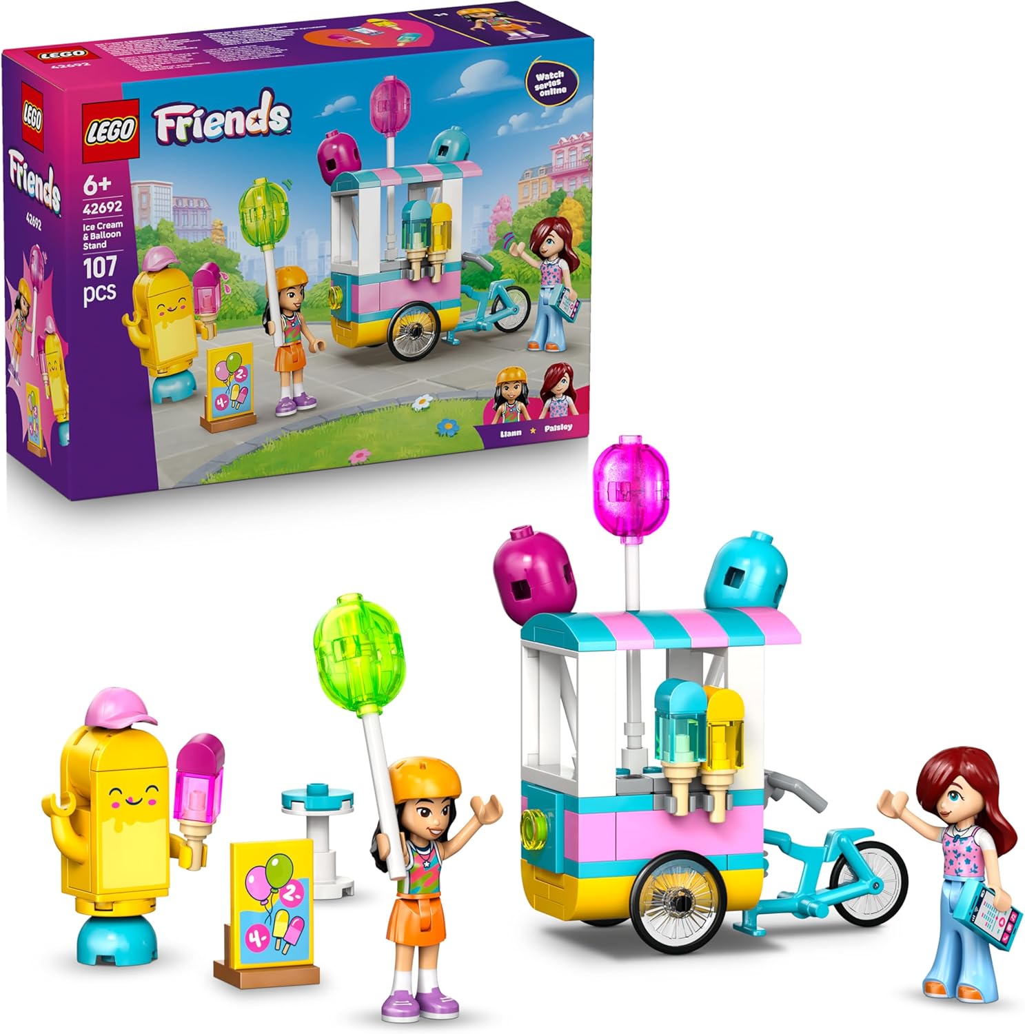 LEGO® FRIENDS: ICE CREAM &amp; BALLOON STAND