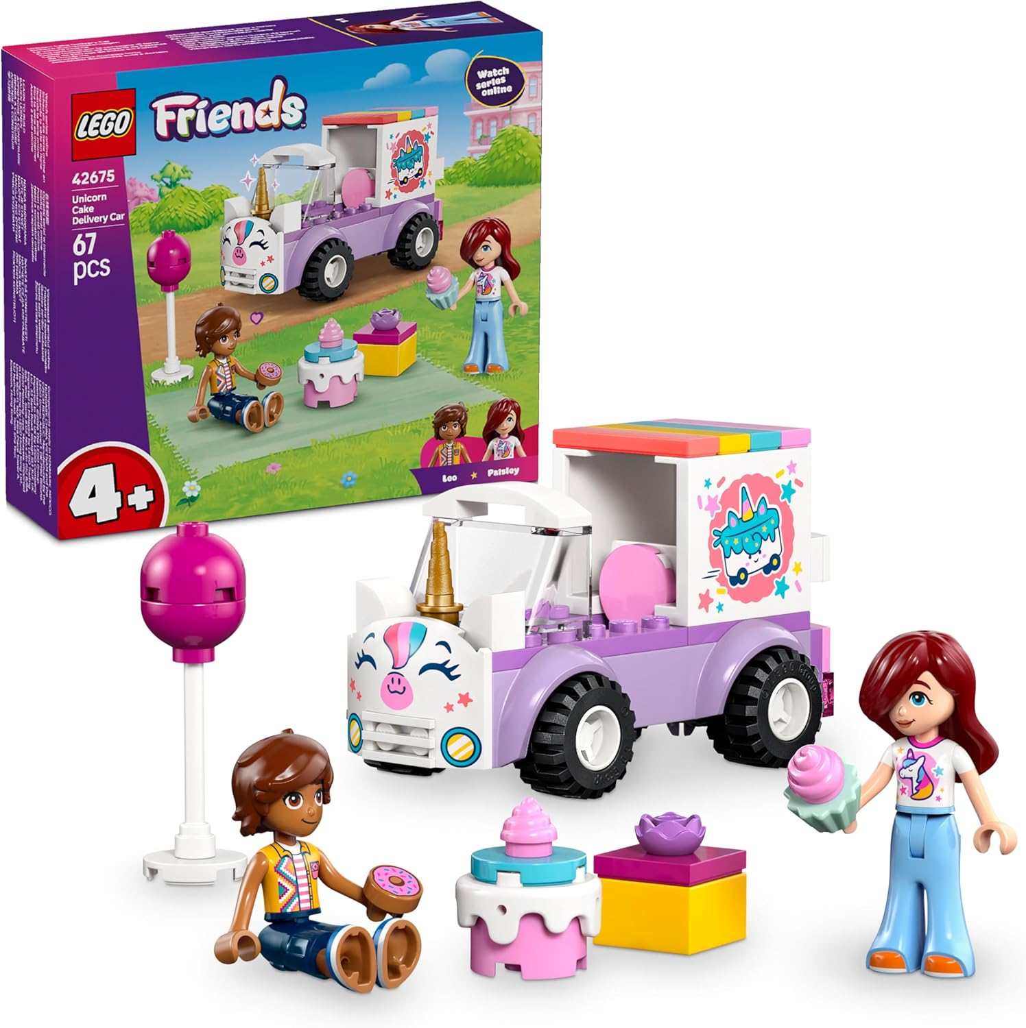 LEGO® FRIENDS: UNICORN CAKE DELIVERY CAR