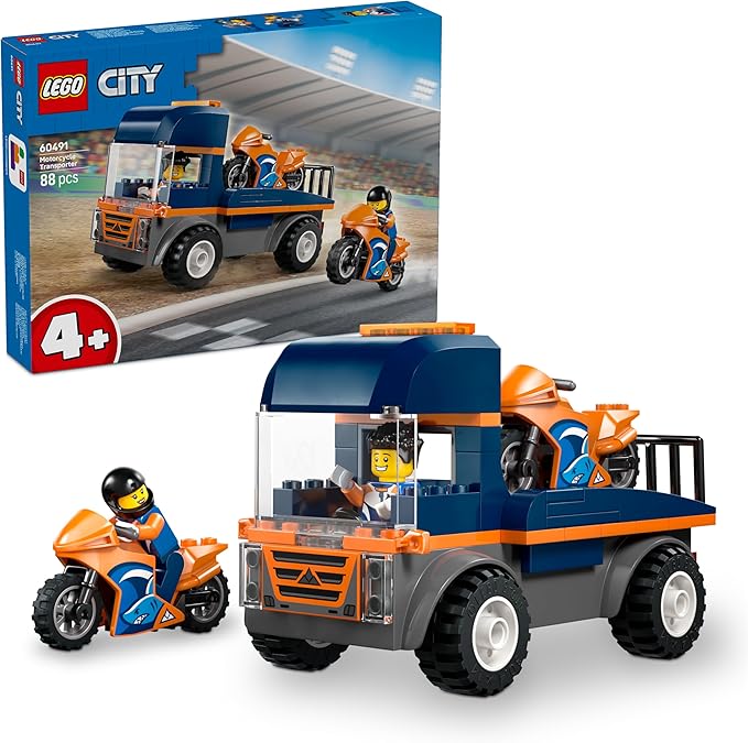 LEGO® CITY: MOTORCYCLE TRANSPORTER