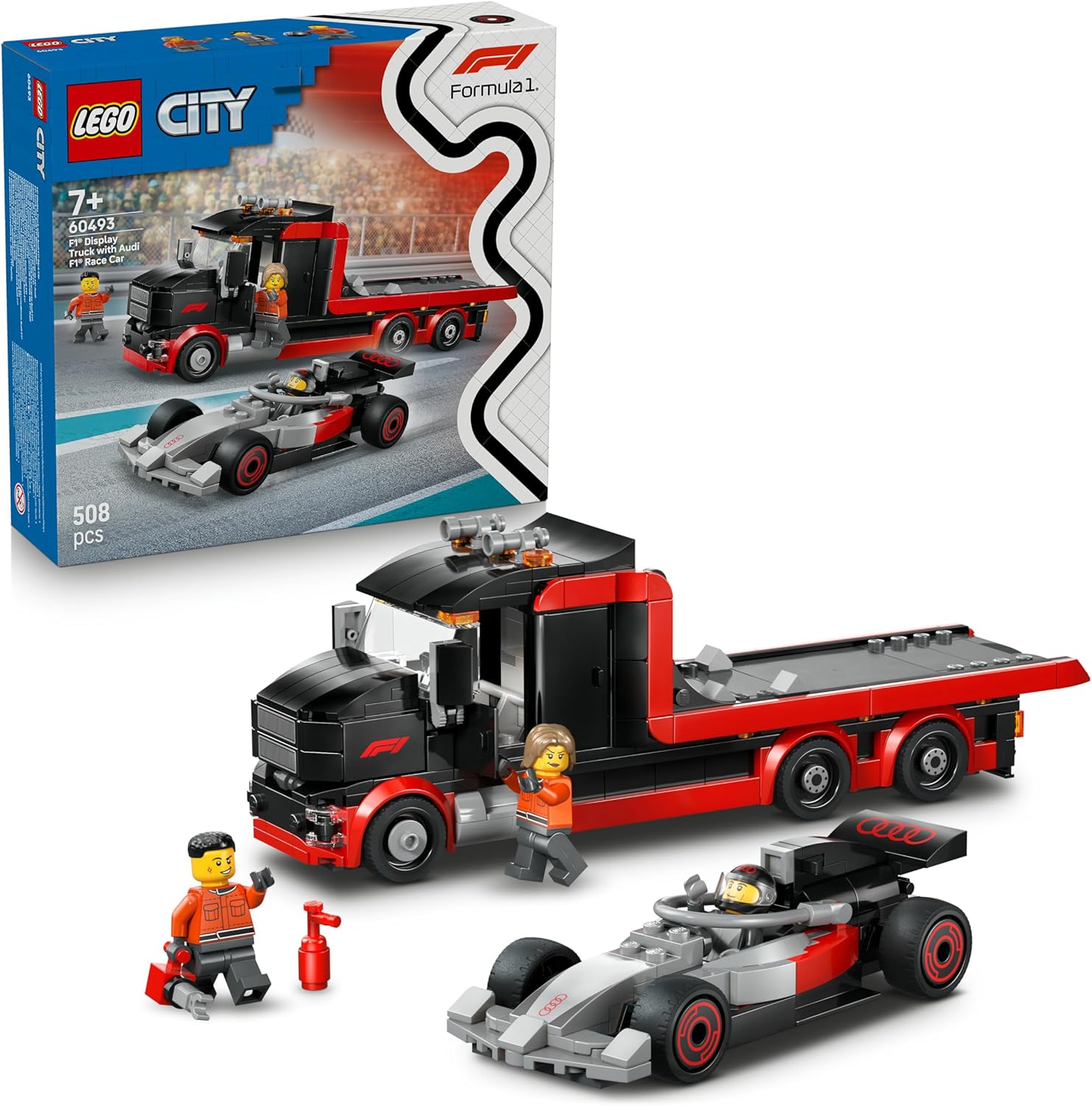 LEGO® CITY: F1® DISPLAY TRUCK WITH AUDI F1® RACE CAR