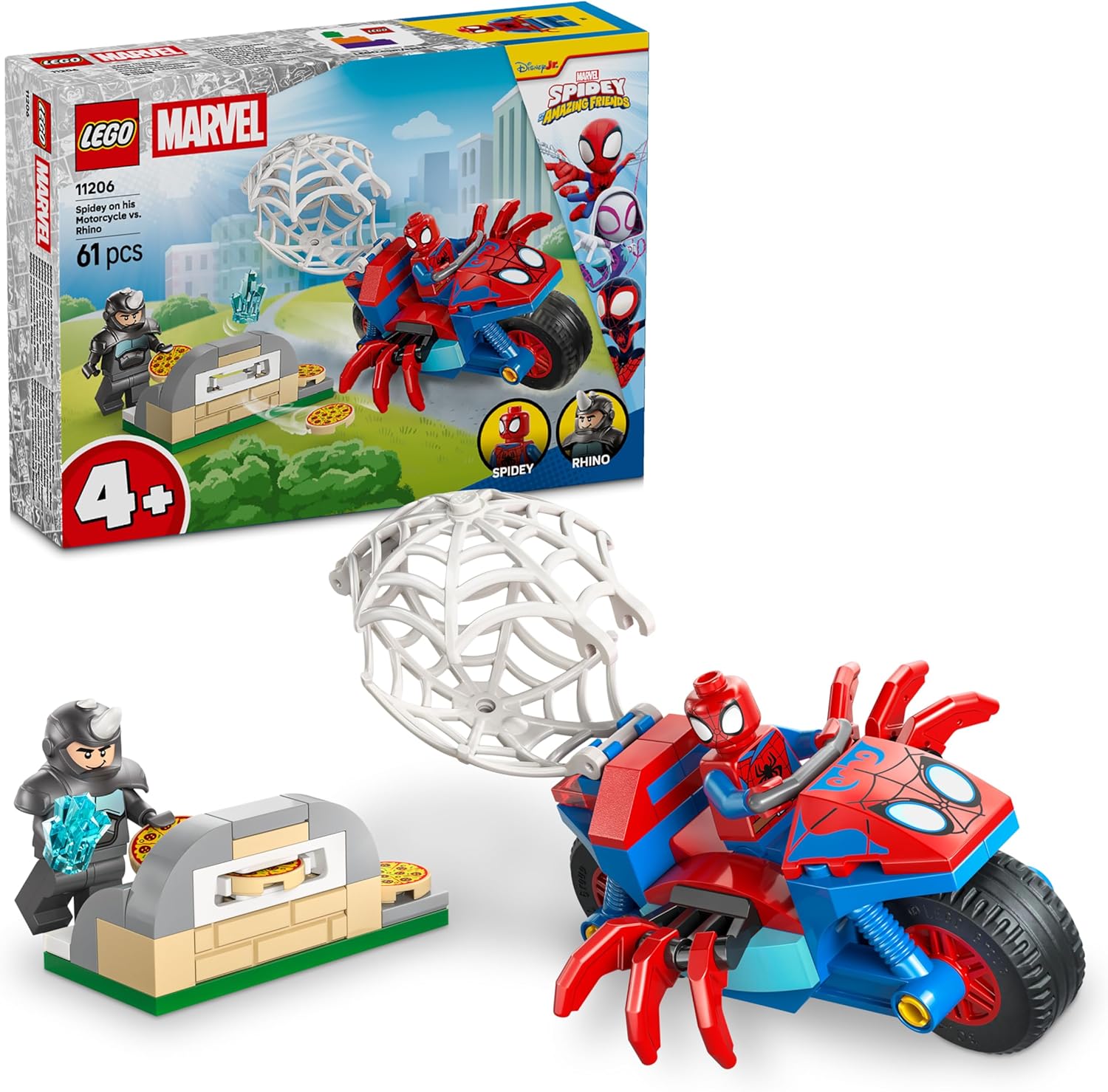 LEGO® SPIDEY: SPIDEY ON HIS MOTORCYCLE VS. RHINO