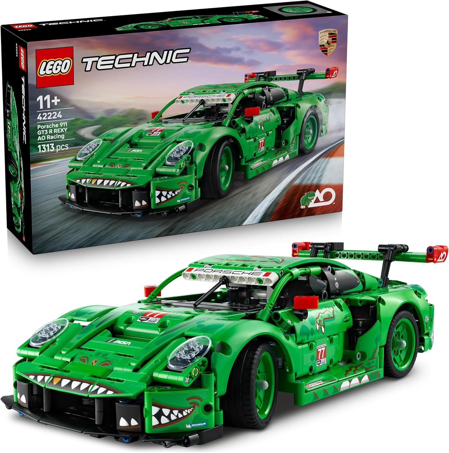 LEGO® TECHNIC: PORSCHE 911 GT3 R REXY AO RACING CAR