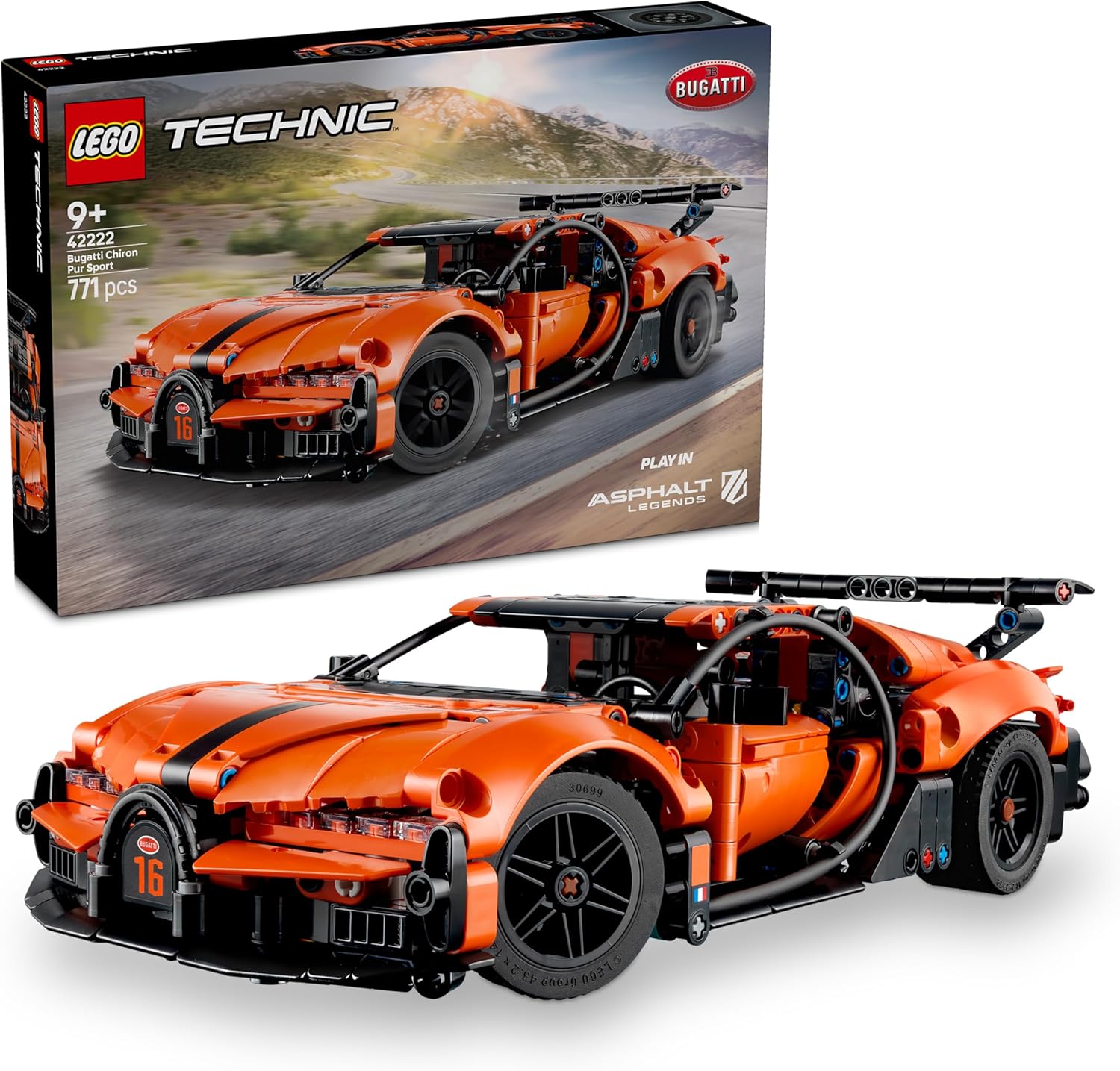 LEGO® TECHNIC: BUGATTI CHIRON PUR SPORT HYPERCAR