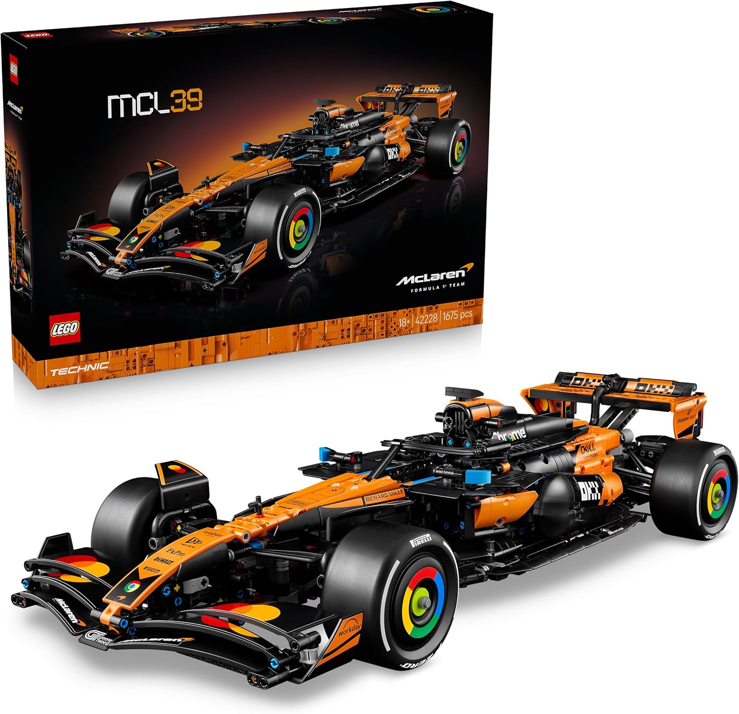 LEGO® TECHNIC: MCLAREN MCL39 F1® CAR