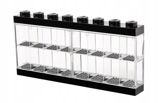 LEGO® ΒΙΤΡΙΝΑ ΓΙΑ ΦΙΓΟΥΡΕΣ ΜΕ 16 ΘΕΣΕΙΣ ΜΑΥΡΗ - 40660003