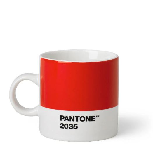 PANTONE™ - ΦΛΥΤΖΑΝΙ ESPRESSO - ΚΟΚΚΙΝΟ 2035