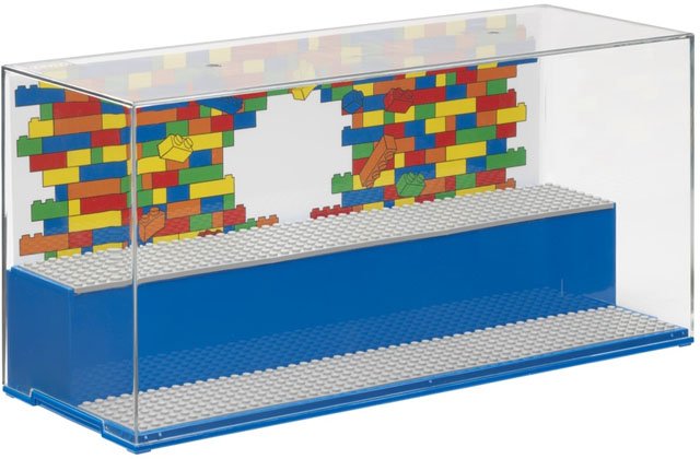 LEGO® ΒΙΤΡΙΝΑ PLAY &amp; DISPLAY ICONIC ΜΠΛΕ - 40700002