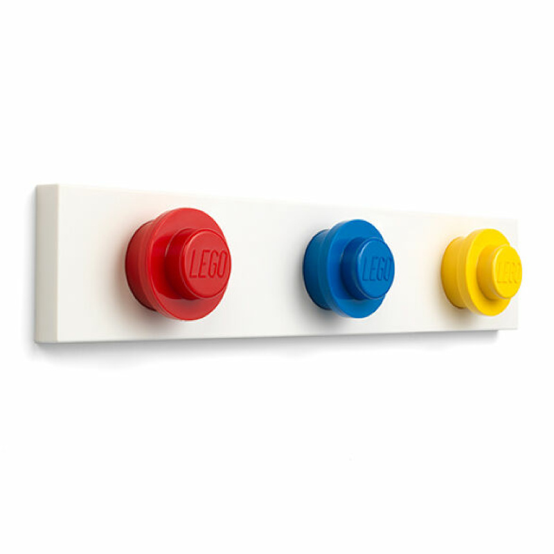 LEGO® ΚΡΕΜΑΣΤΡΑ ΤΟΙΧΟΥ ΜΕ 3 ΘΕΣΕΙΣ (ΚΟΚΚΙΝΟ-ΜΠΛΕ-ΚΙΤΡΙΝΟ) - 41110001