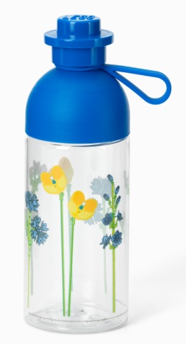 LEGO® ΜΠΟΥΚΑΛΙ 0.5L WILD FLOWERS - TRANSPARENT - 40420802