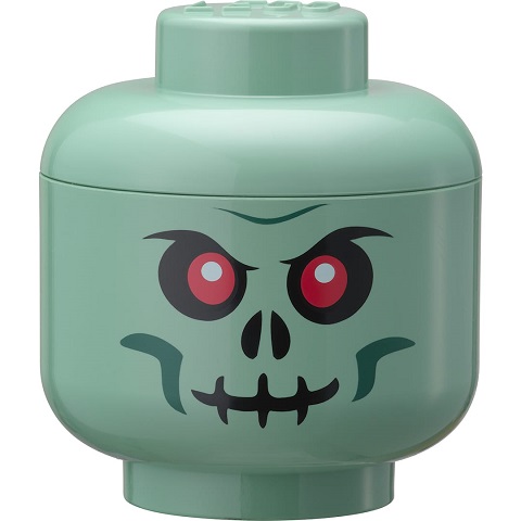 LEGO® ΚΟΥΤΙ ΑΠΟΘΗΚΕΥΣΗΣ MINI ΚΕΦΑΛΙ GREEN SKELETON - 40330805
