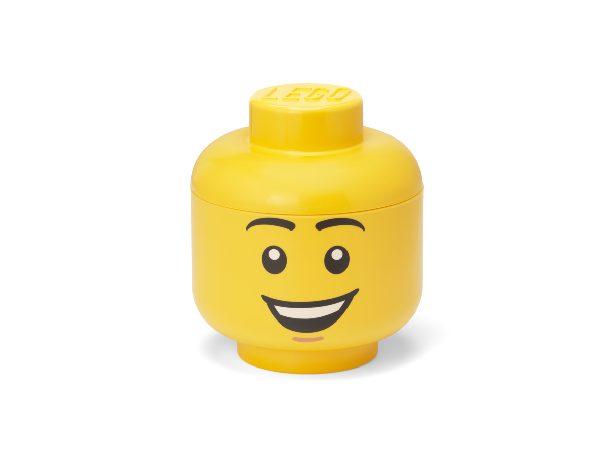 LEGO® ΚΟΥΤΙ ΑΠΟΘΗΚΕΥΣΗΣ ΜΙΚΡΟ ΚΕΦΑΛΙ HAPPY BOY - 40310812