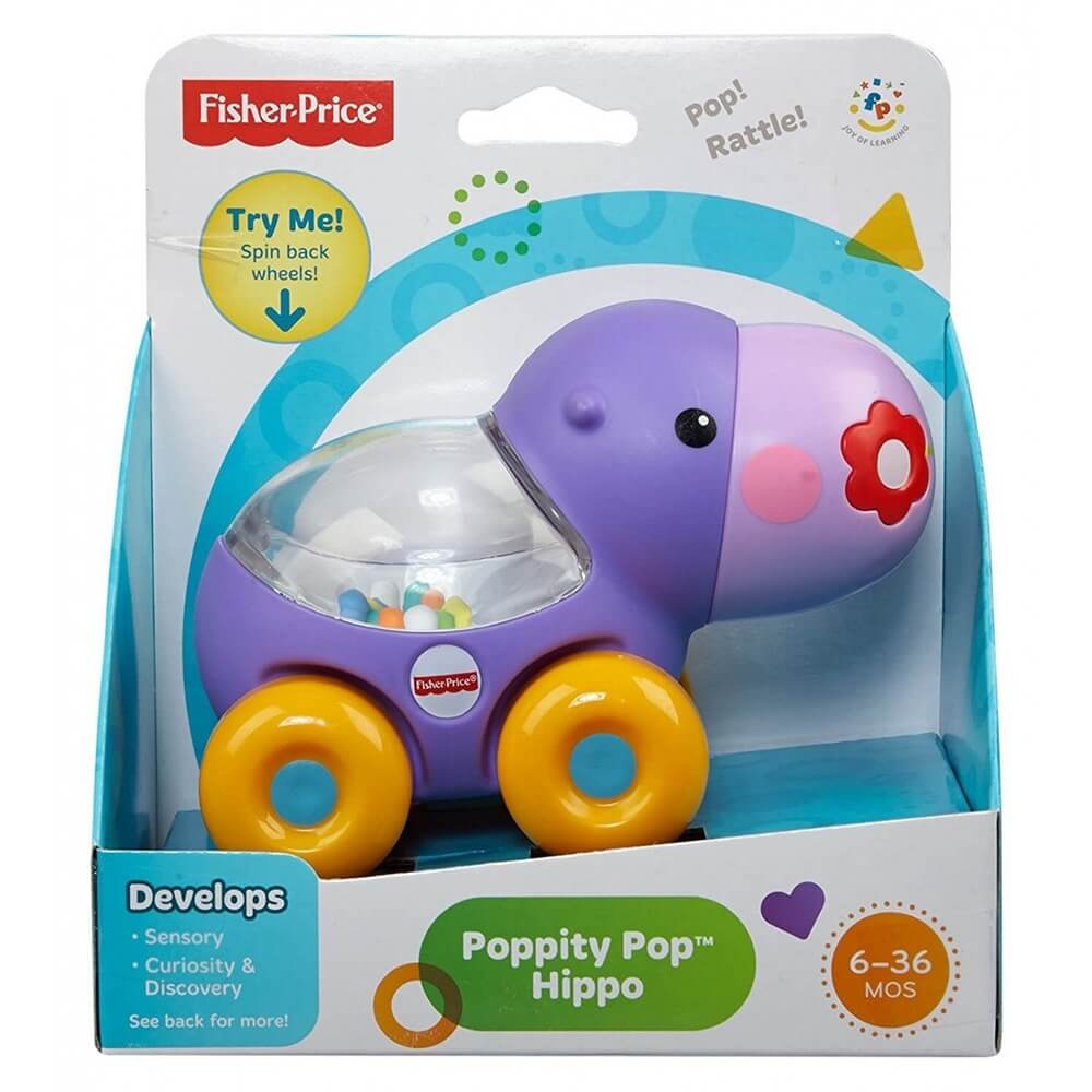 FISHER-PRICE - ΟΧΗΜΑΤΑΚΙΑ POPPITY POP ΙΠΠΟΠΟΤΑΜΟΣ BGX29 - BGX30