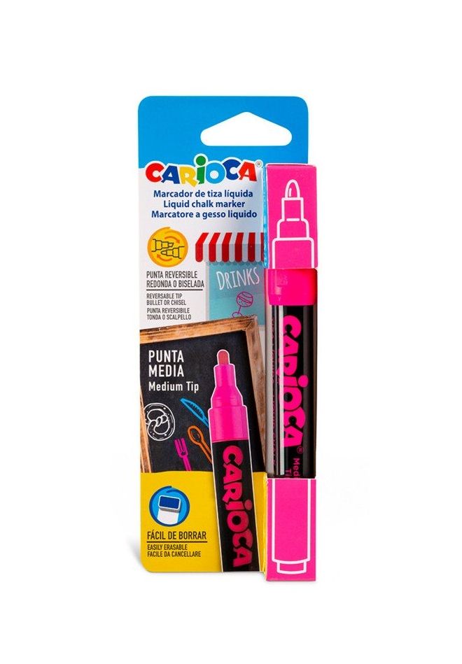 CARIOCA ΜΑΡΚΑΔΟΡΟΣ ΥΓΡΗΣ ΚΙΜΩΛΙΑΣ ΡΟΖ (1 ΤΕΜ)