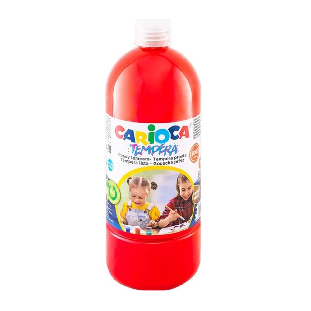 CARIOCA ΤΕΜΠΕΡΑ ΧΡ. ΚΟΚΚΙΝΟ 1000ML N/E