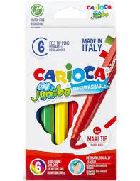 CARIOCA JUMBO ΜΑΡΚΑΔΟΡΟΙ (6ΧΡ)