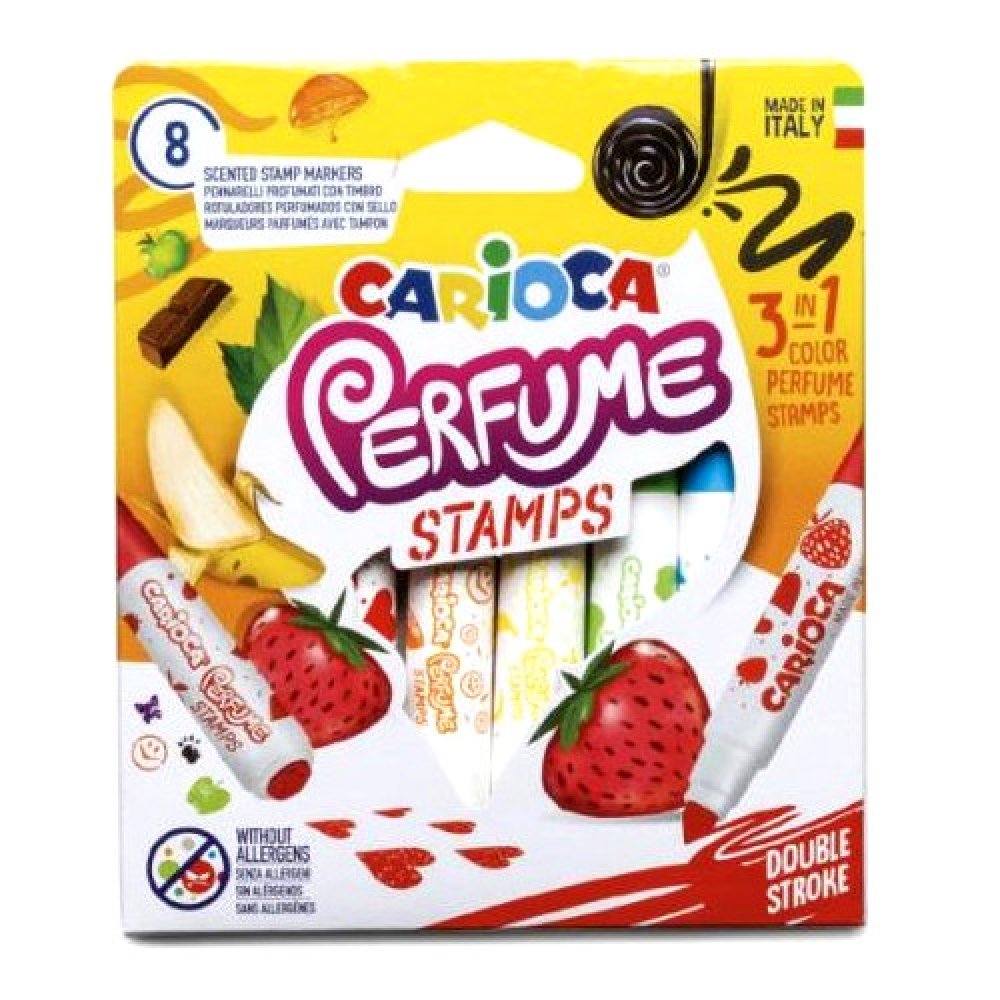 CARIOCA ΜΑΡΚΑΔΟΡΟΙ ΑΡΩΜΑΤΙΚΟΙ ΜΕ ΣΦΡΑΓΙΔΑ (8ΧΡ)