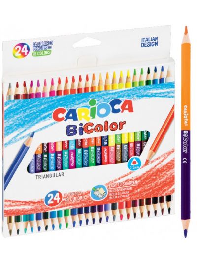 CARIOCA ΞΥΛΟΜΠΟΓΙΕΣ ΤΡΙΓΩΝΙΚΕΣ ΔΙΠΛΗΣ ΓΡΑΦΗΣ (24ΧΡ)