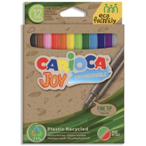 CARIOCA ΜΑΡΚΑΔΟΡΟΙ ECO FAMILY JOY (12ΧΡ)