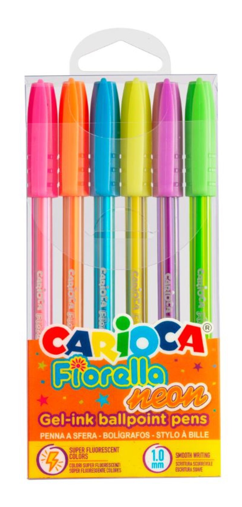 CARIOCA ΣΤΥΛΟ FIORELLA NEON (6ΧΡ)